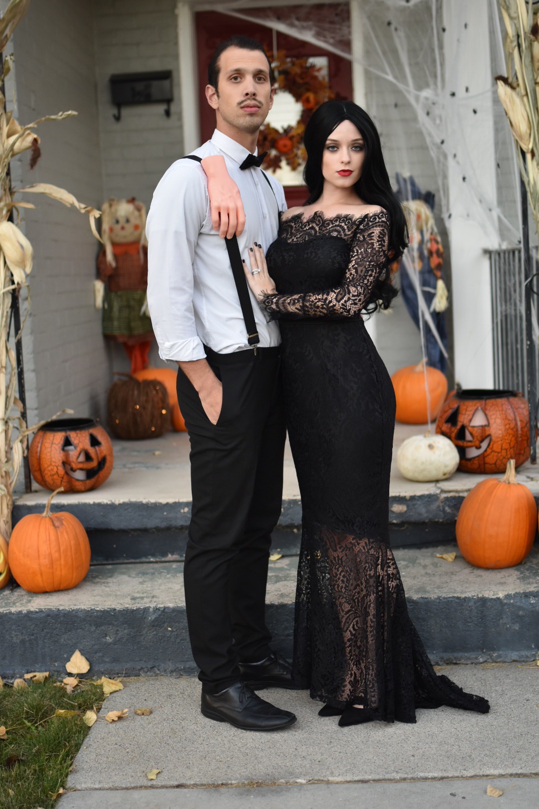 Last Minute Halloween Costume: Addams Family… – RILEY ALEXANDRA CAPPELLUCCI